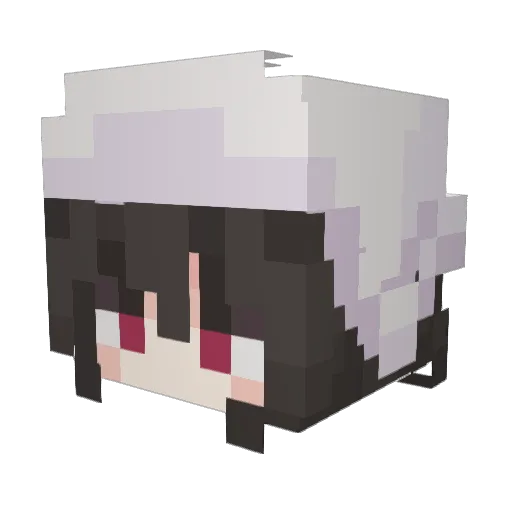Soapy0re0 Minecraft avatar head, 3D render