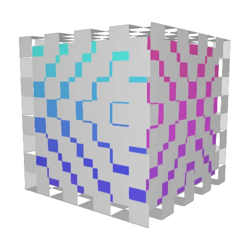 SoapyBubbles375 Minecraft avatar head, 3D render