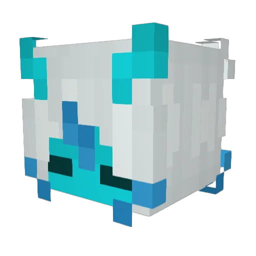 Soapyee Minecraft avatar head, 3D render