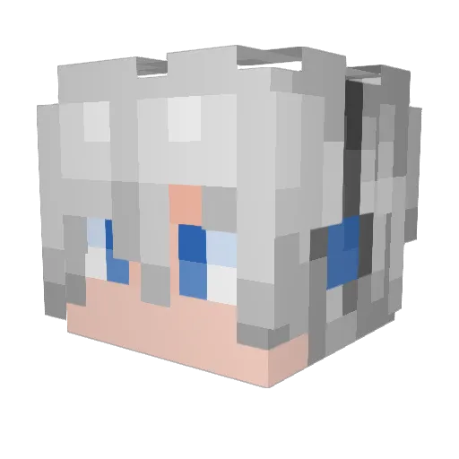 Soar_AoXiang Minecraft avatar head, 3D render