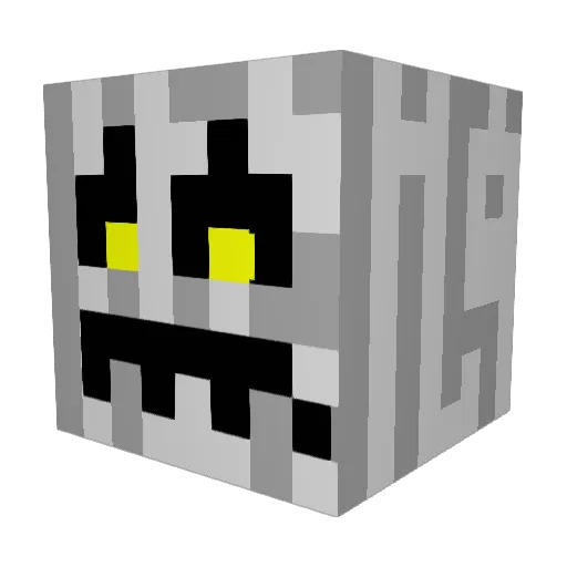Soaring888 Minecraft avatar head, 3D render