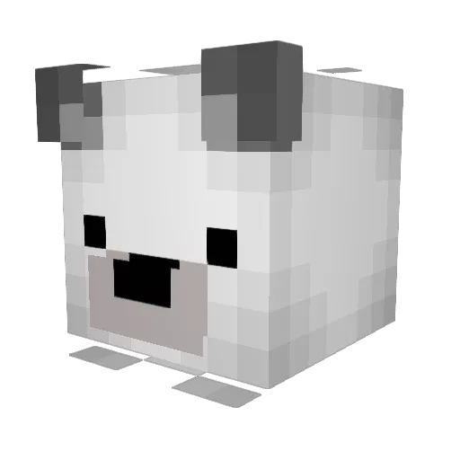 SoaringPoop Minecraft avatar head, 3D render