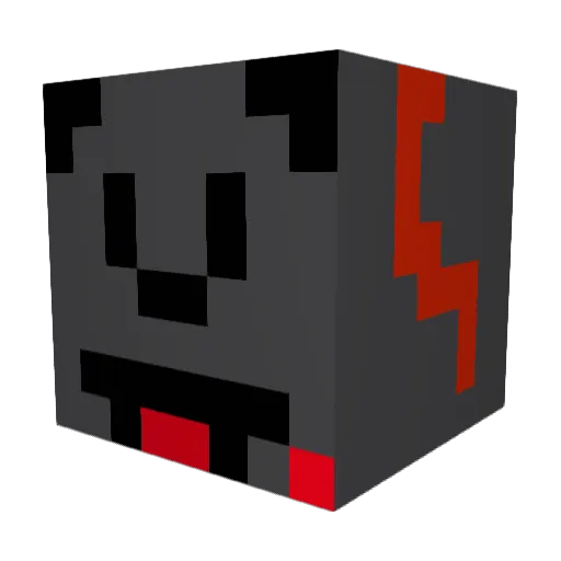 Soarme12 Minecraft avatar head, 3D render