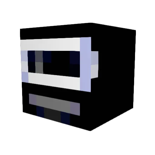 Sob004 Minecraft avatar head, 3D render
