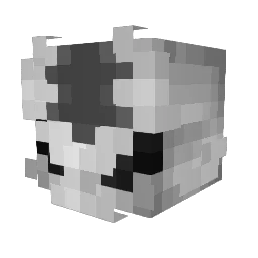 SobbleBoi323 Minecraft avatar head, 3D render