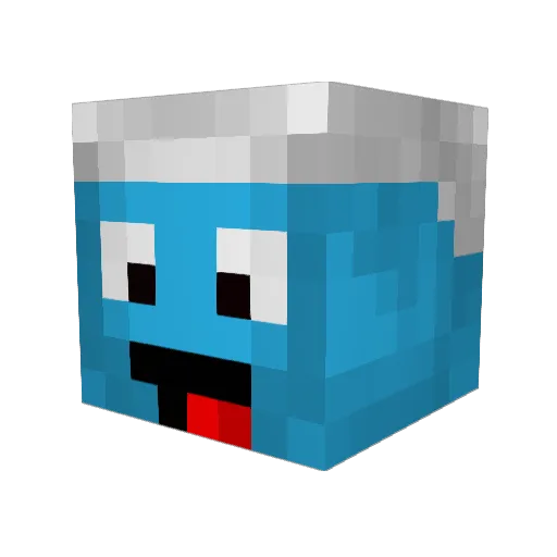 Sobetastic Minecraft avatar head, 3D render