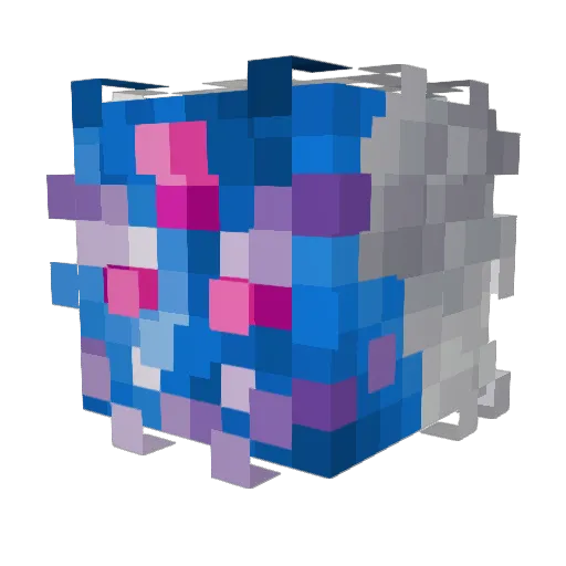 Soburin Minecraft avatar head, 3D render