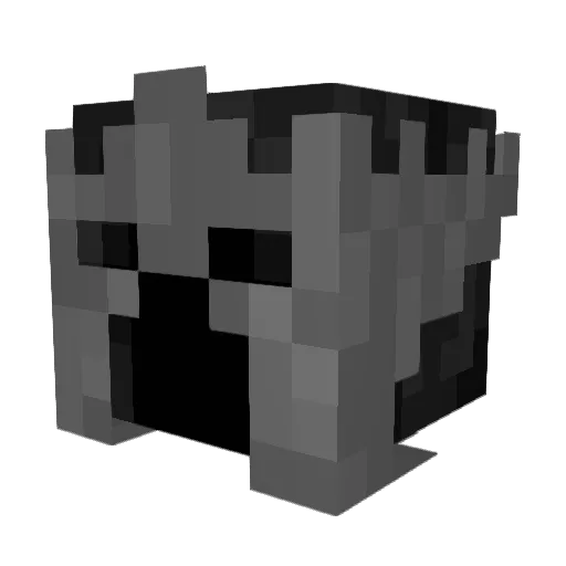 Soccartez Minecraft avatar head, 3D render