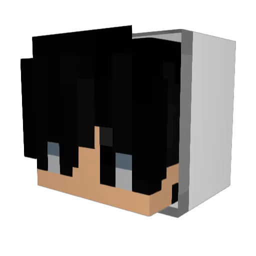 SoccerBoyLeo Minecraft avatar head, 3D render