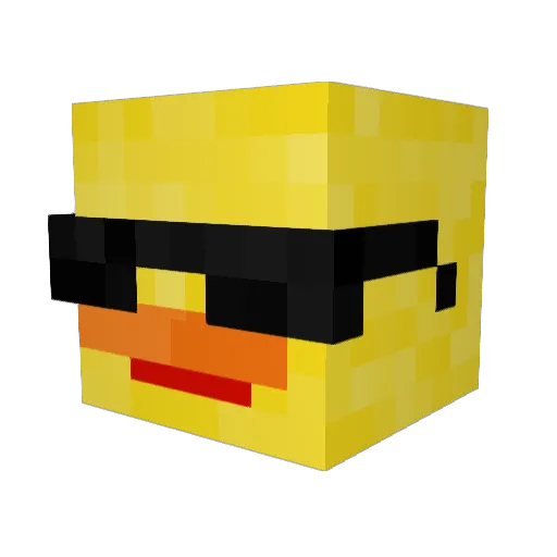 SoccerPanther246 Minecraft avatar head, 3D render