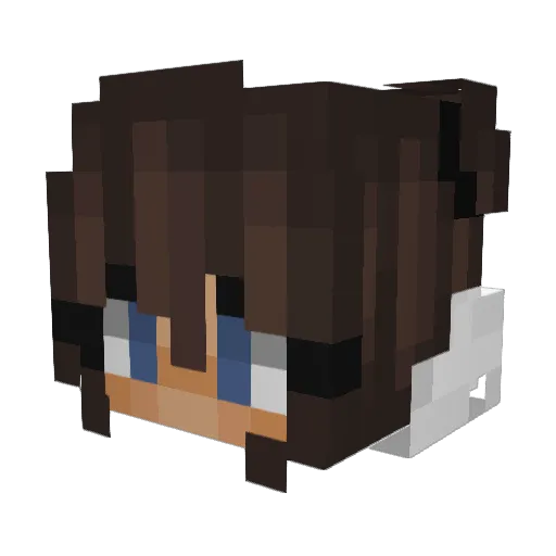 Soccerpeep180 Minecraft avatar head, 3D render