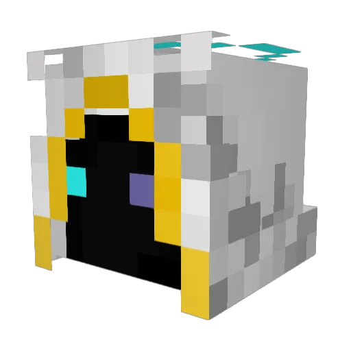 SocialistSpectre Minecraft avatar head, 3D render