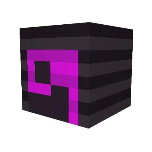 Sock34 Minecraft avatar head, 3D render