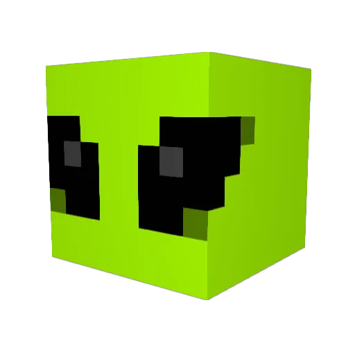 SockHeadx4 Minecraft avatar head, 3D render