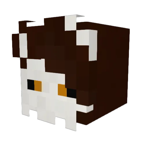 Sockjam Minecraft avatar head, 3D render