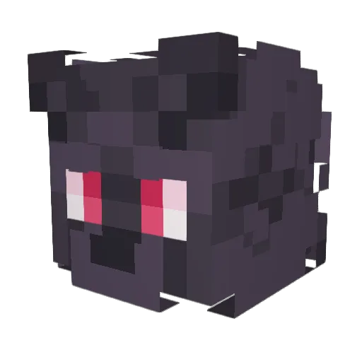 SocksKnowsYou Minecraft avatar head, 3D render