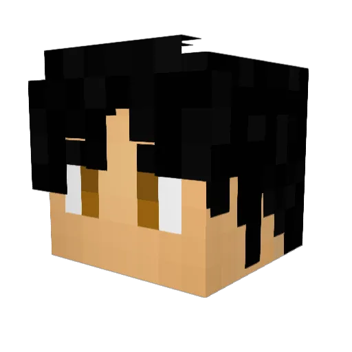 Minecraft-Avatar von SocramXD: Kopf als 3D-Render