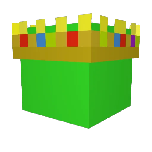 Soctt_Shadow Minecraft avatar head, 3D render