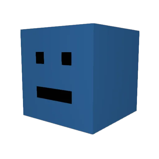 SodZ14 Minecraft avatar head, 3D render