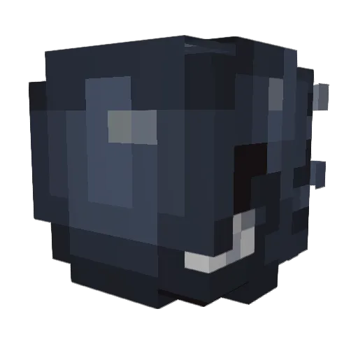 Soda8914 Minecraft avatar head, 3D render