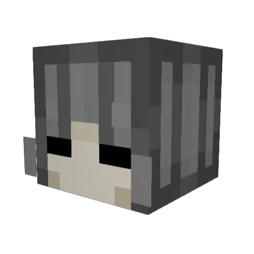 SodaBomb05 Minecraft avatar head, 3D render
