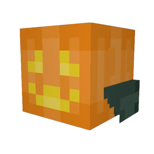 SodaPopSok Minecraft avatar head, 3D render