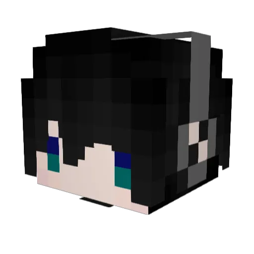 Soda_Tempest Minecraft avatar head, 3D render
