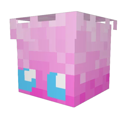 Soderling Minecraft avatar head, 3D render