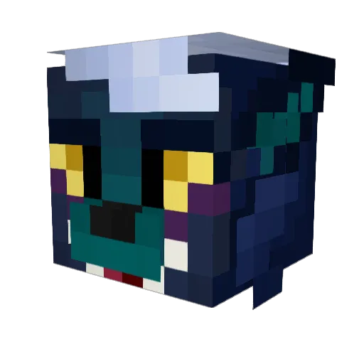 Sodiepap_24 Minecraft avatar head, 3D render