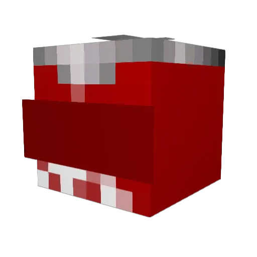 SodiumIons Minecraft avatar head, 3D render