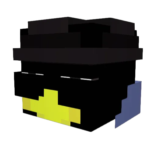 Soence Minecraft avatar head, 3D render