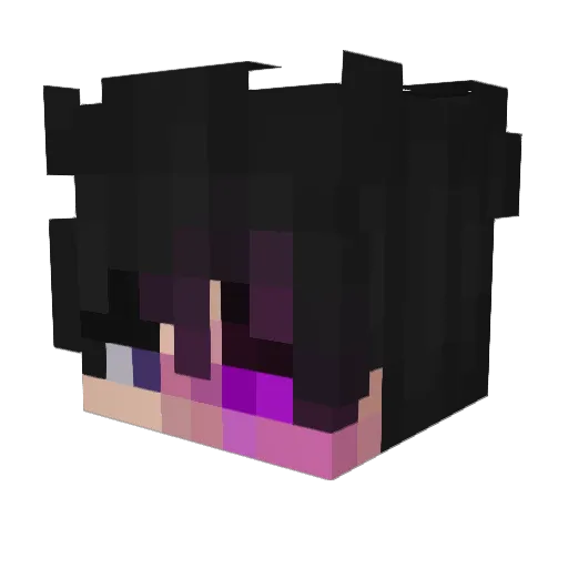 Sofa_GDx Minecraft avatar head, 3D render