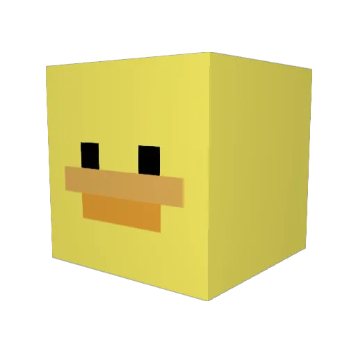 Soffel1 Minecraft avatar head, 3D render