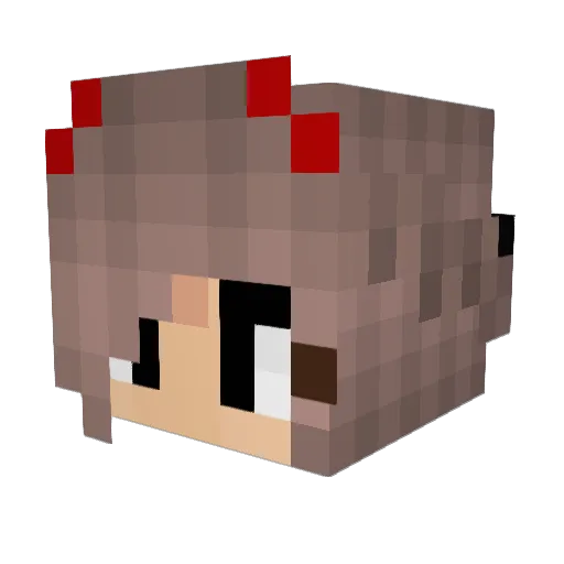Sofi_2011 Minecraft avatar head, 3D render
