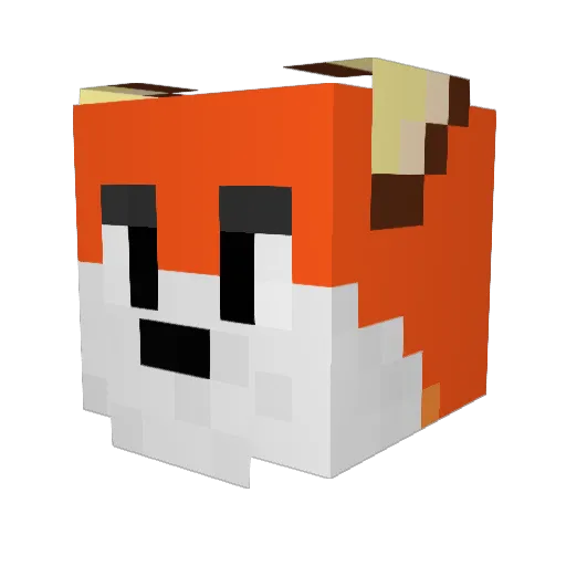 Sofia_Elisabeth Minecraft avatar head, 3D render