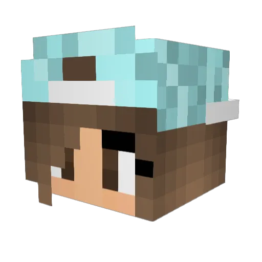 Sofia_Mian1 Minecraft avatar head, 3D render