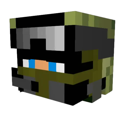 Sofian030 Minecraft avatar head, 3D render