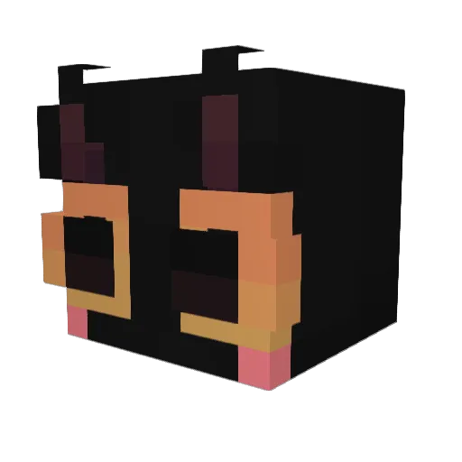 SofihXz Minecraft avatar head, 3D render