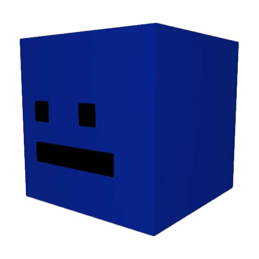 SoftcoverPeak59 Minecraft avatar head, 3D render
