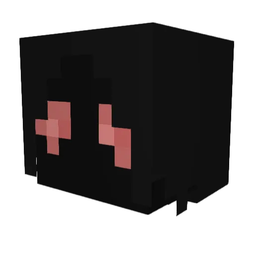 SoftenRegrets Minecraft avatar head, 3D render