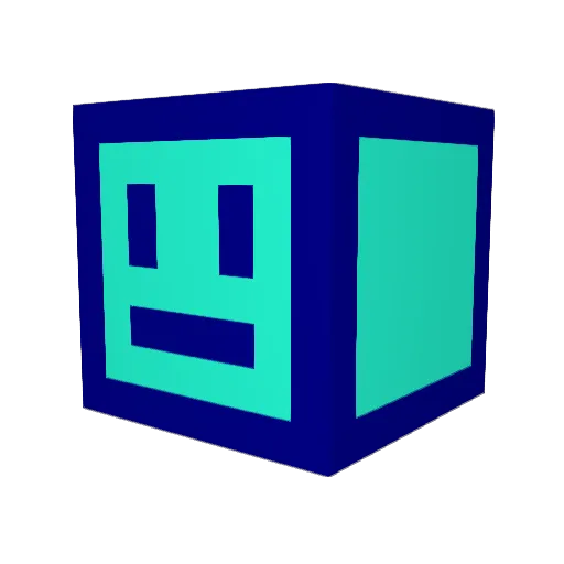 Softkork69 Minecraft avatar head, 3D render