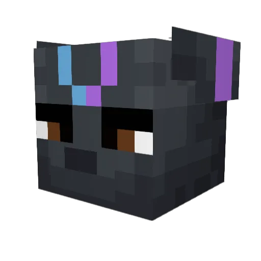 SoftlyBoos Minecraft avatar head, 3D render