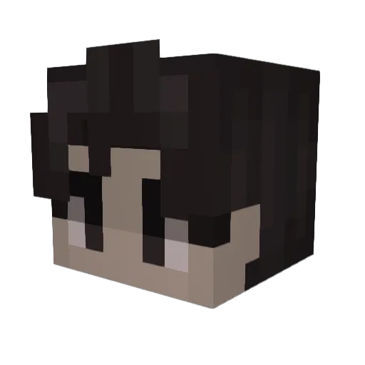 Sogas Minecraft avatar head, 3D render