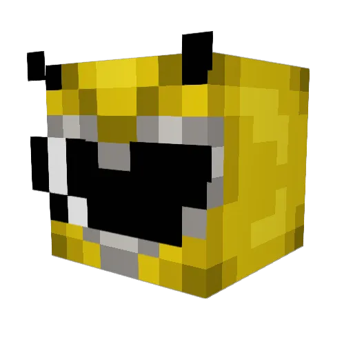 Sogeking927 Minecraft avatar head, 3D render