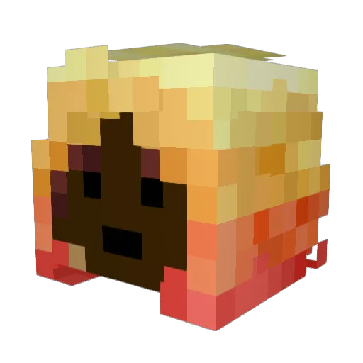 Sogger_Sogson Minecraft avatar head, 3D render