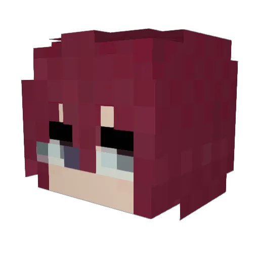 SoggiestCereal Minecraft avatar head, 3D render