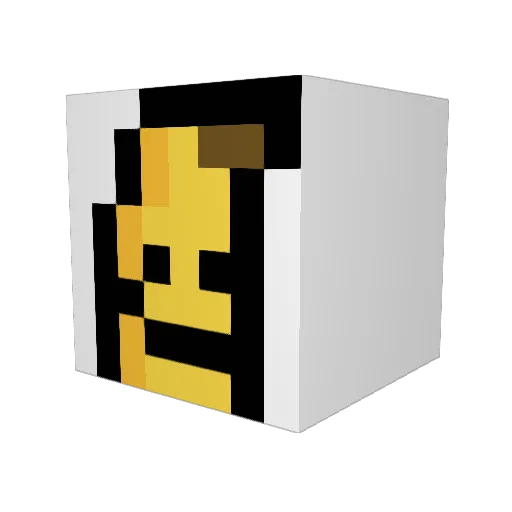 SoggyPotat0 Minecraft avatar head, 3D render