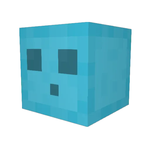 SoggySlime Minecraft avatar head, 3D render