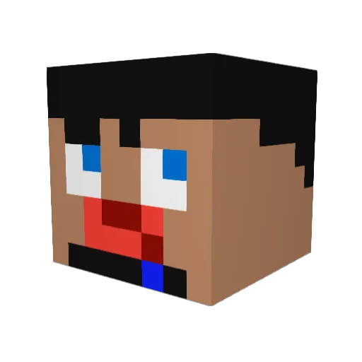 Soggy_Waffle950 Minecraft avatar head, 3D render