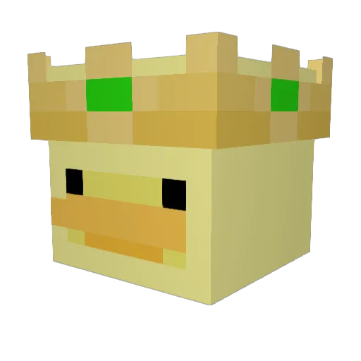 Soggy_noodles34 Minecraft avatar head, 3D render
